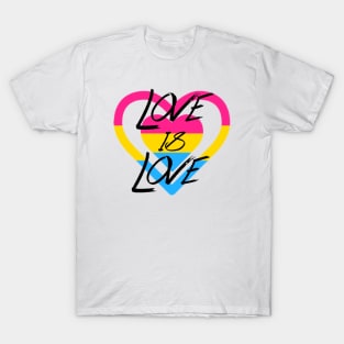 Love is Love - Pan Pride T-Shirt